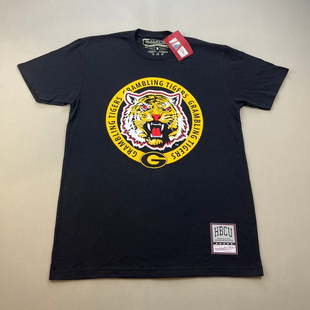 Mitchell & Ness Grambling Tigers Black Tee